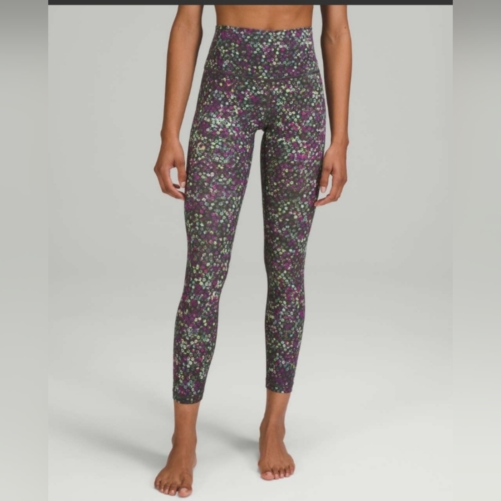 Lululemon Wunder Under High-Rise Tight 25" Full-On LuxtremeFleur Motion Multi 16